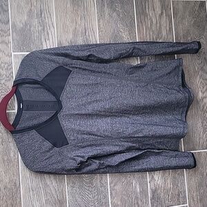 Lululemon Athletica Workout Top Gray Size 6